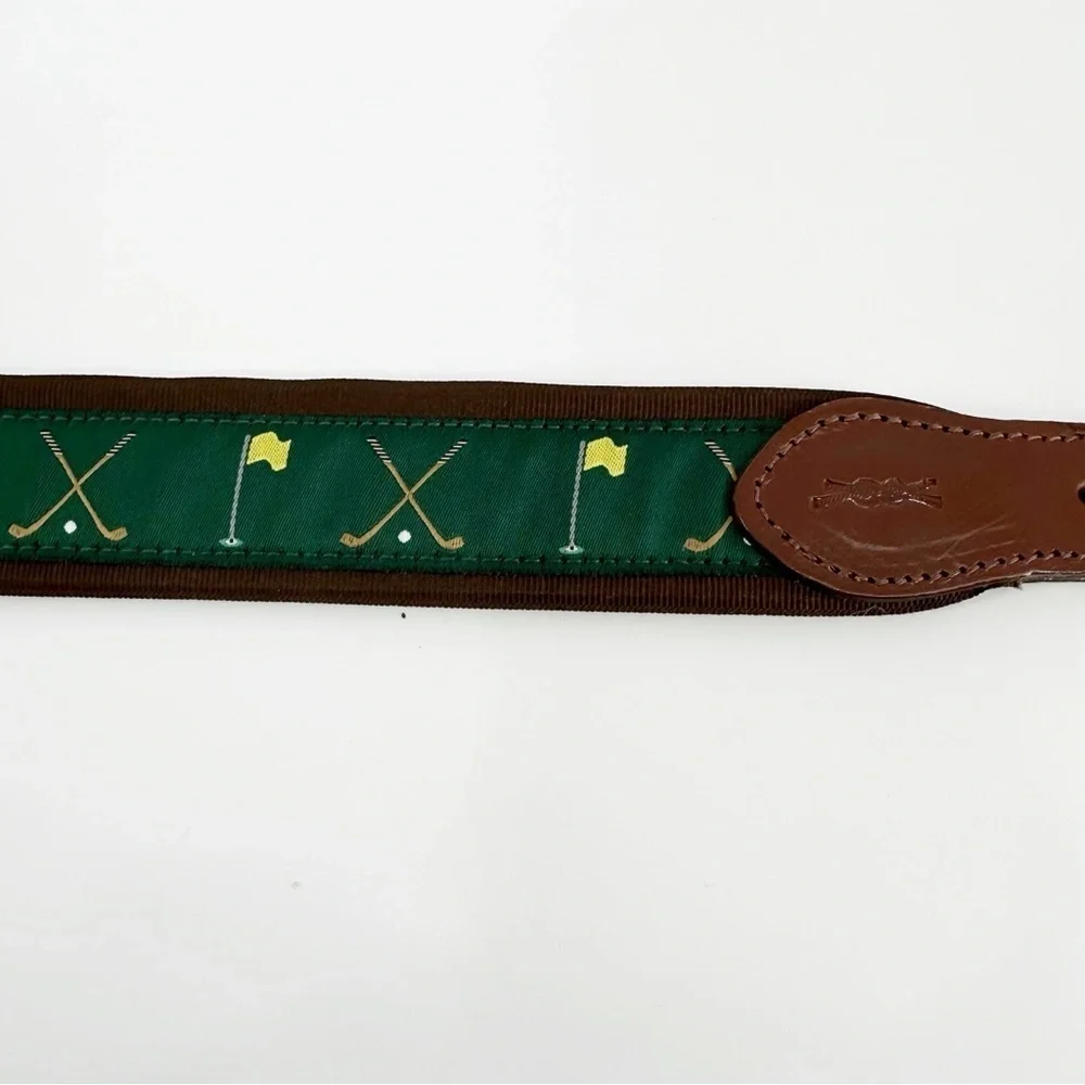 Knot Clothing Company Golf Clubs and Flag Golf Belt 42